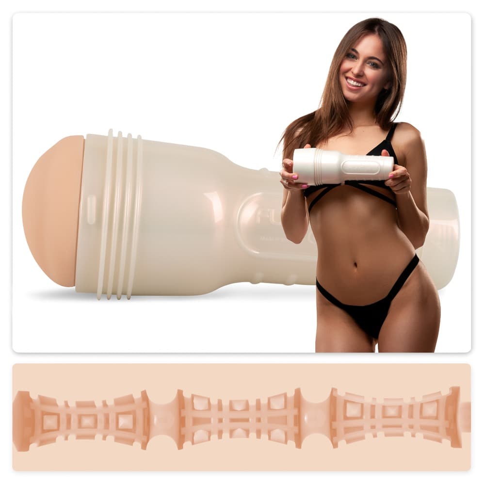 Masturbator "Riley Reid Euphoria" med intens stimulerende tekstur - ORION Erotik Shop