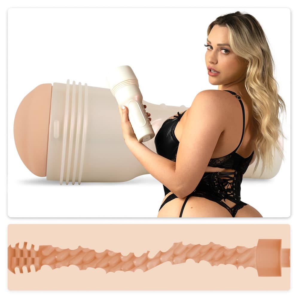Masturbator "Mia Malkova Boss Level" med intensiv stimuleringsstruktur - ORION Erotik Shop