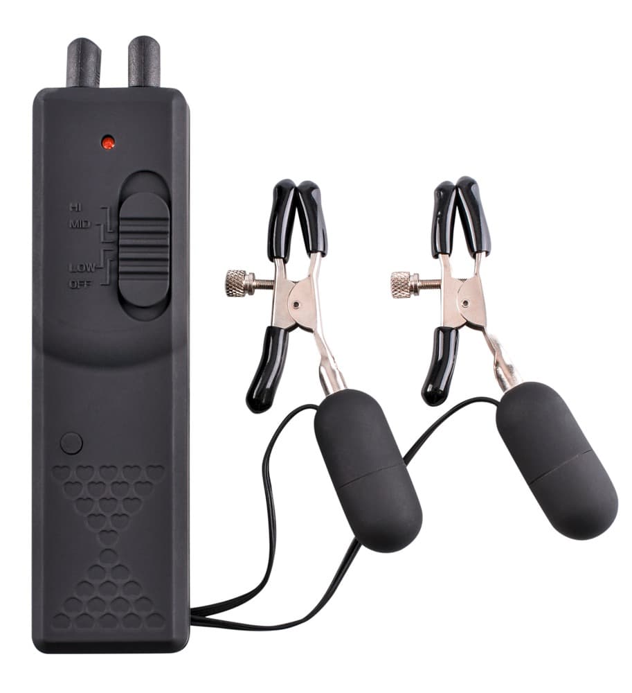 Vibrating Nipple Clamps - ORION Erotik Shop