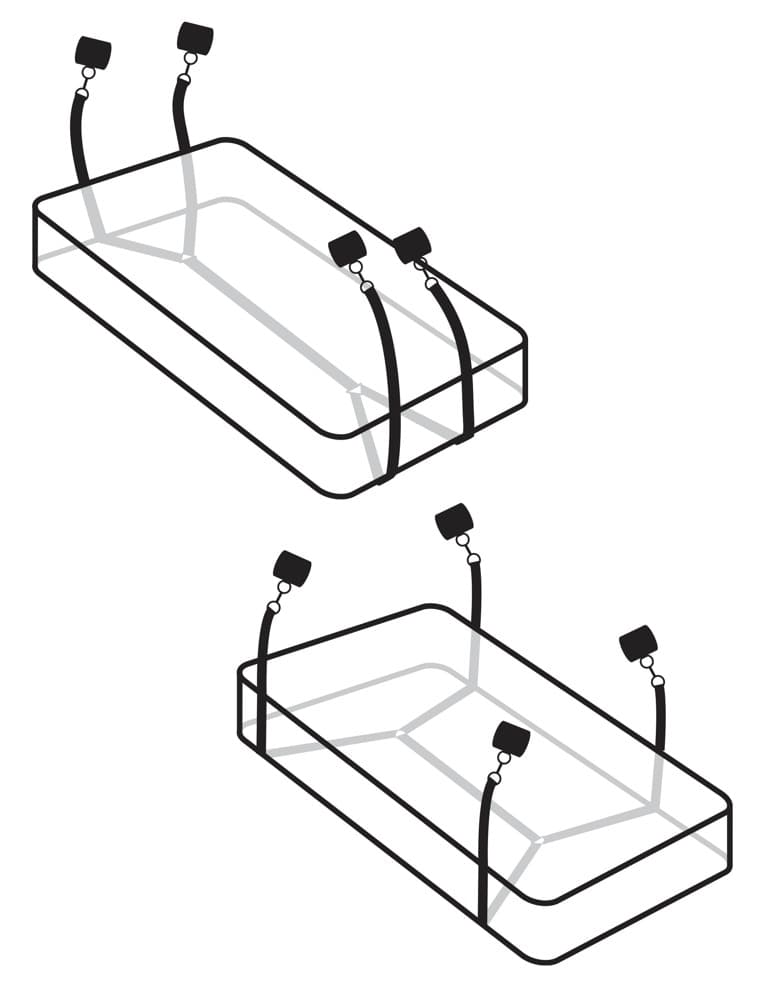 Wraparound Mattress Restraints - ORION Erotik Shop