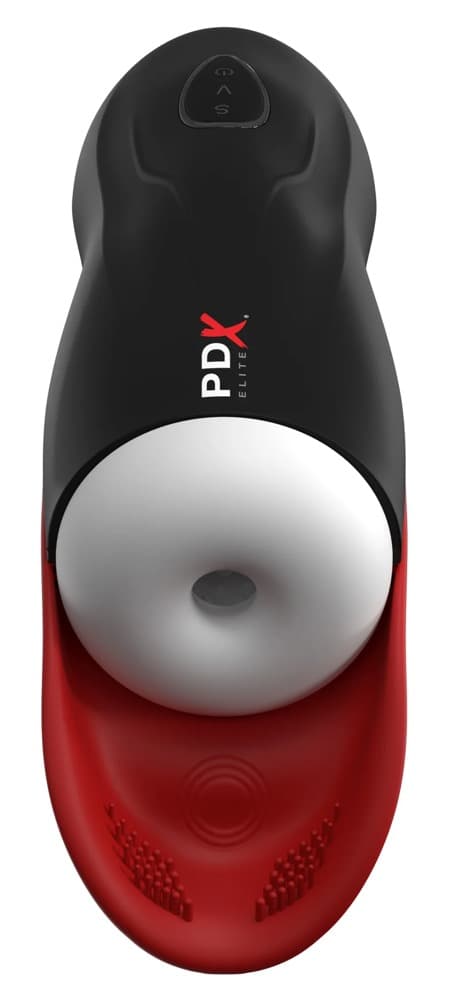 Masturbator "Fap-O-Matic Pro" med vibrerende testikelstimulator - ORION Erotik Shop