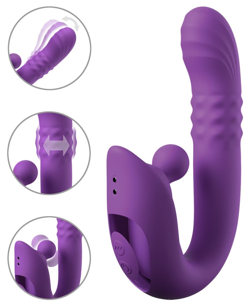 Rabbit Vibrator "Harmoni Pro" med 4 motorer - ORION Erotik Shop