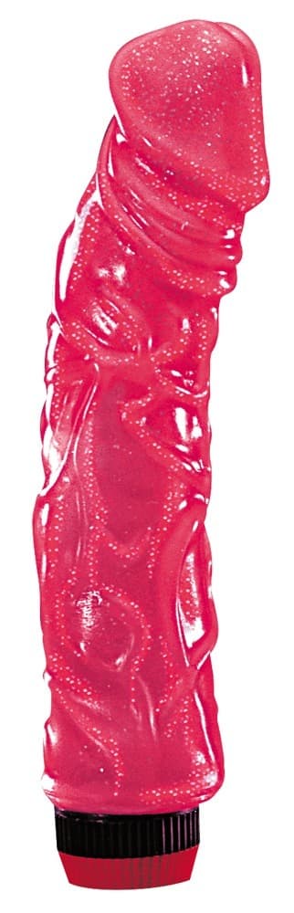 Vibrator "Big Jelly" med fyldningsdimensioner - ORION Erotik Shop