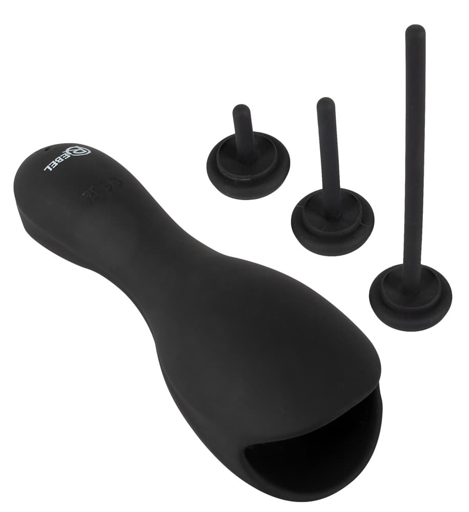 Glansvibrator med 3 dilatorer - ORION Erotik Shop