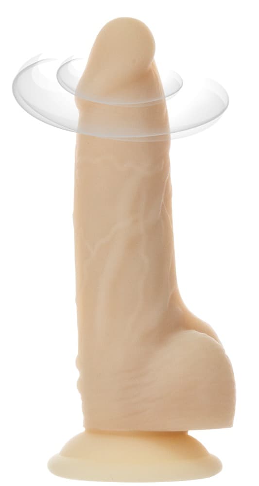 7" Roterende og vibrerende naturvibrator - ORION Erotik Shop