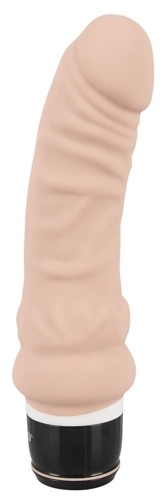 Naturvibrator "Natur Vibe", hudfarvet, 7 vibrationsindstillinger - ORION Erotik Shop