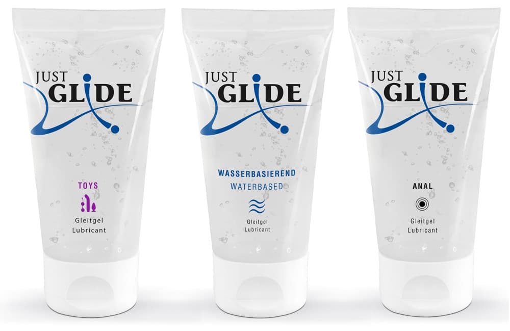Just Glide sæt 3 x 50 ml