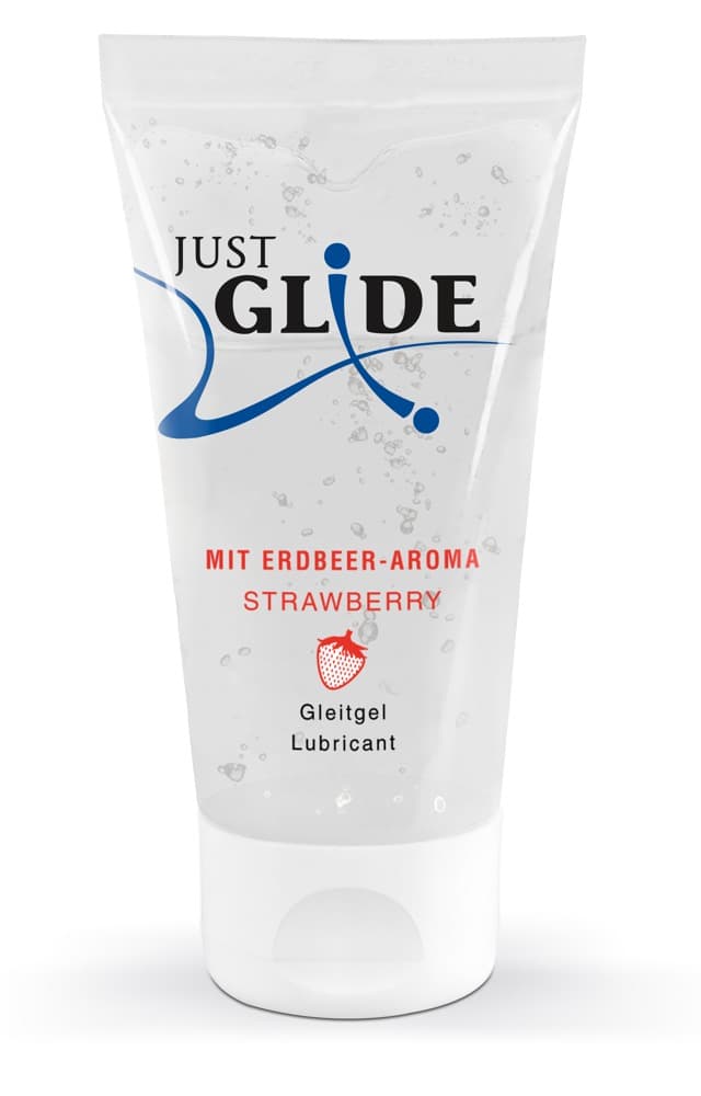 Glidecreme "Strawberry" vandbaseret, vegansk - ORION Erotik Shop