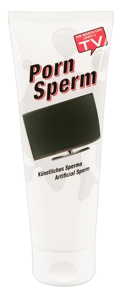 Vandbaseret erotisk gel "Porn Sperm" - ORION Erotik Shop