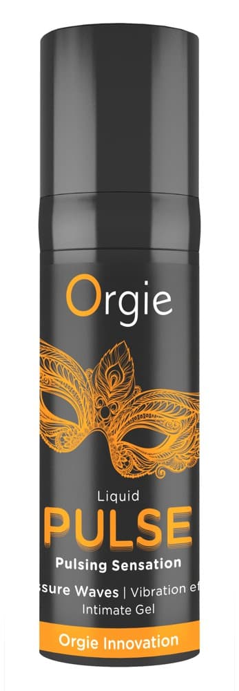 Stimulerende gel "Liquid Pulse" med is-karamel-smag