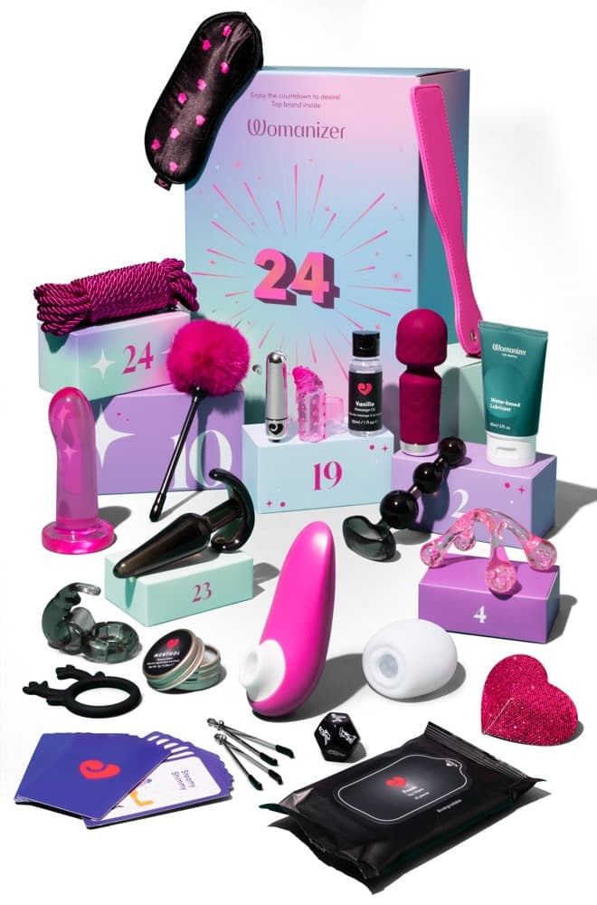 Erotisk julekalender "Enjoy" inklusive Womanizer Starlet 3