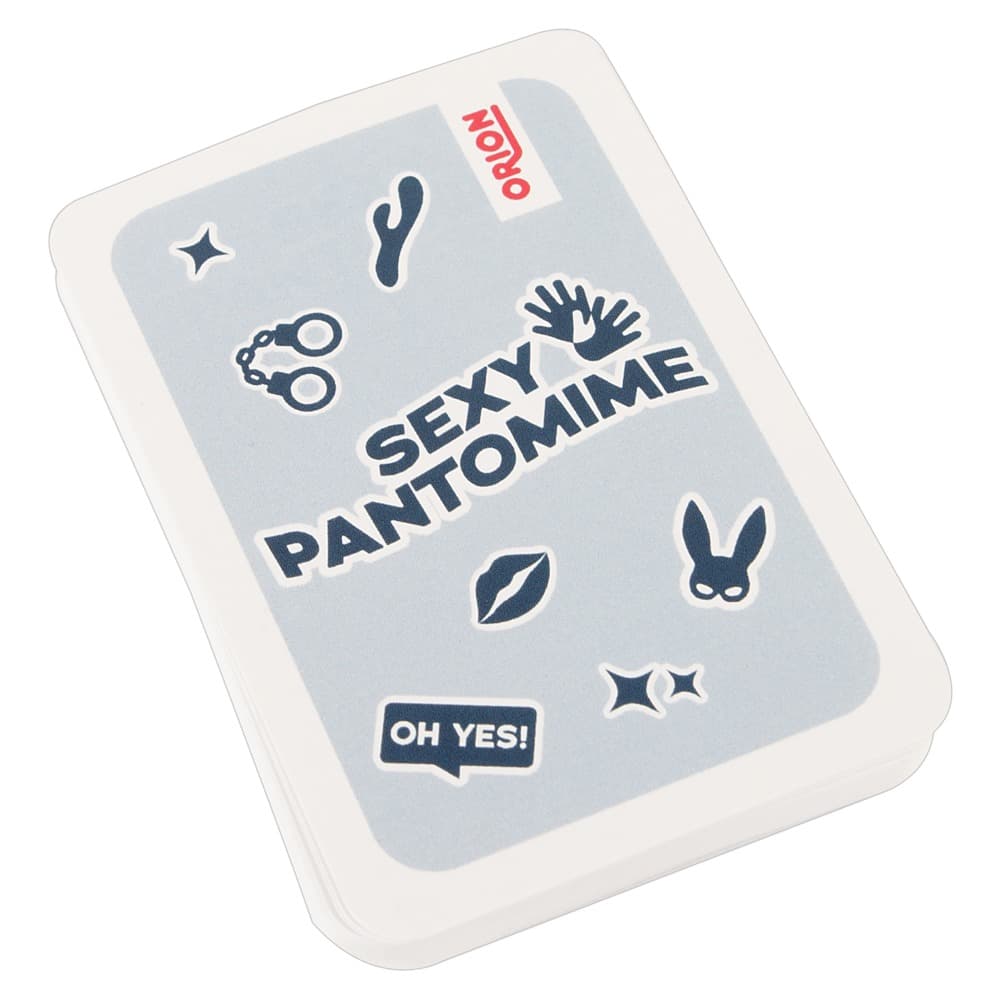 Gættespil "Sexy Pantomime" for mindst 2 spillere - ORION Erotik Shop