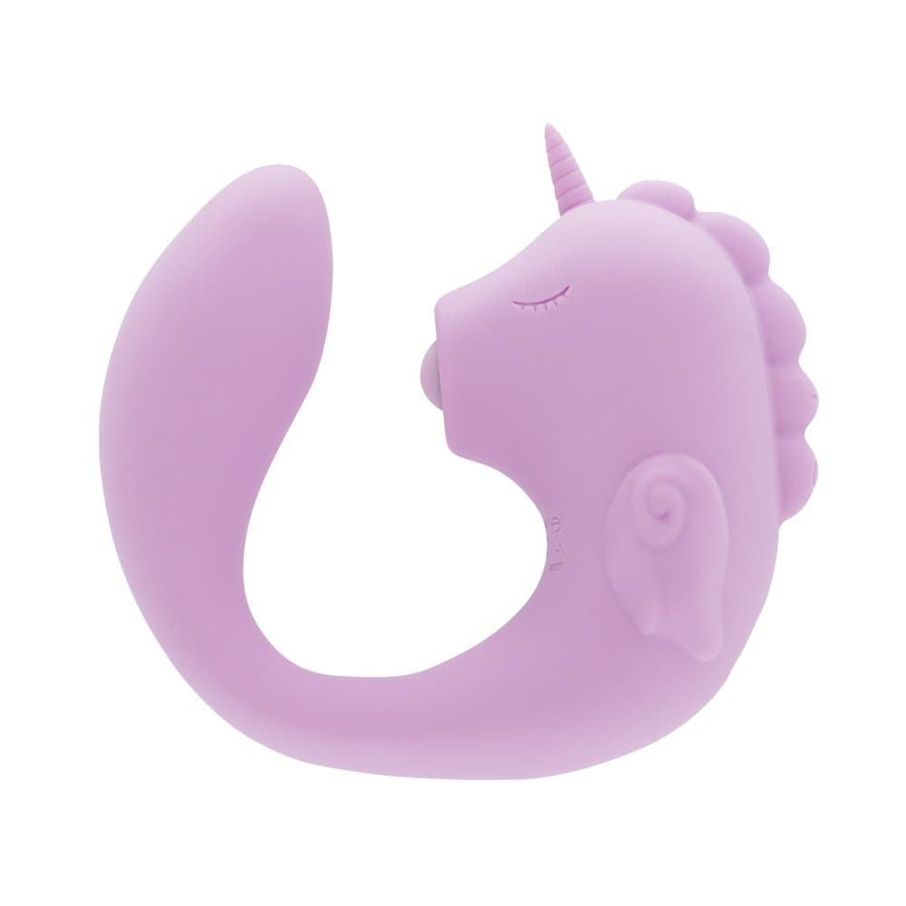Vibrator "C-Horse Marina Lilac" med klitorisstimulator - ORION Erotik Shop