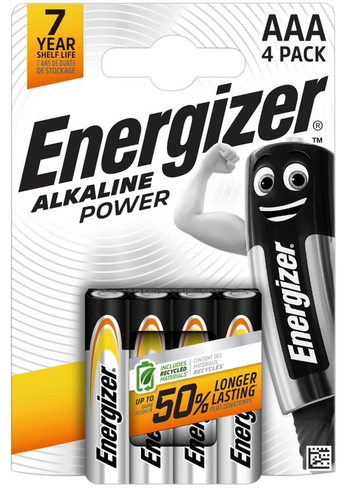 Batterier "Energizer AAA" 12 x 4-pak - ORION Erotik Shop