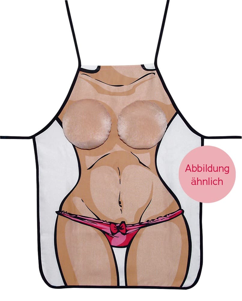 Forklæde med bryster - ORION Erotik Shop