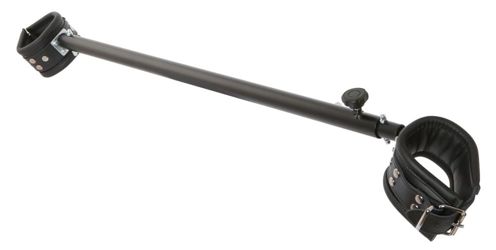 Metalspredestang, polstret, glatlæder indenfor, indstilleligt 65-120 cm - ORION Erotik Shop