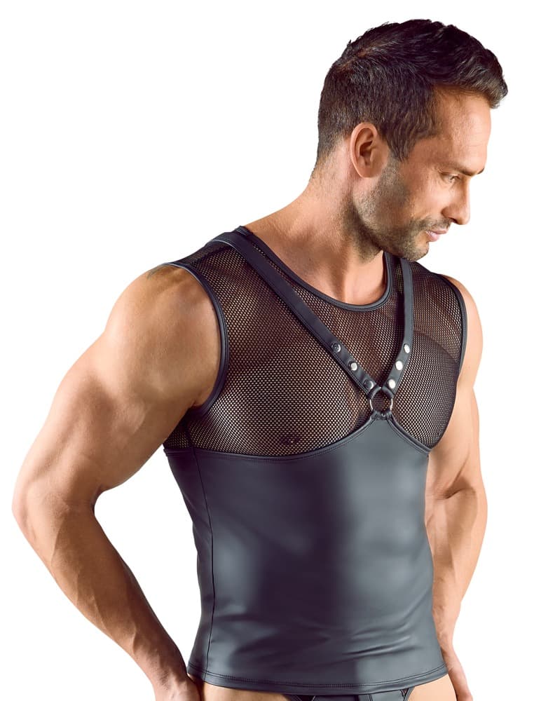 Skjorte i harness-stil - ORION Erotik Shop