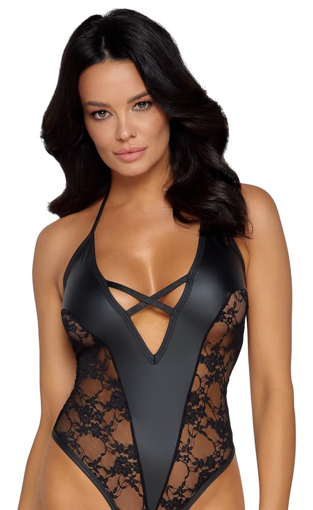 Body i matlook med blonder - ORION Erotik Shop