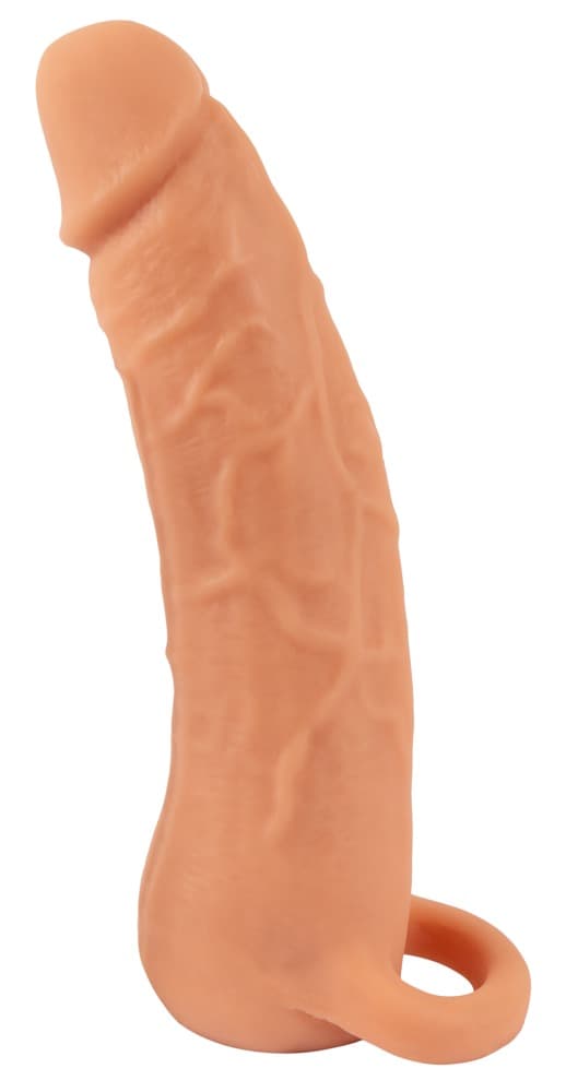 Penis sleeve "Extender & Masturbator" med testikelring - ORION Erotik Shop