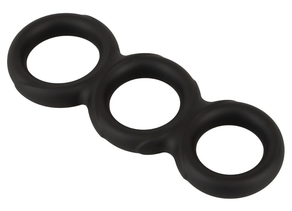 Penisring "Triple" fremstillet af flydende silikone
