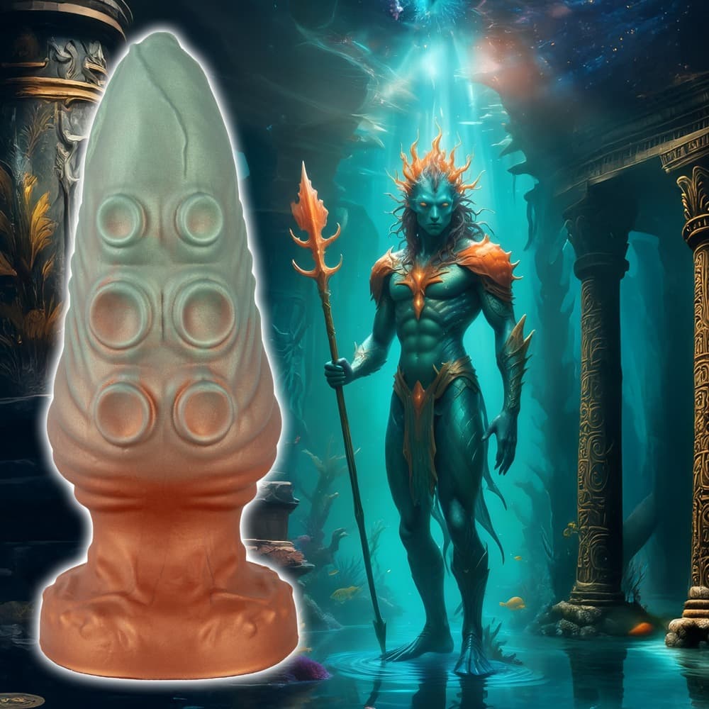 Plug "Atlantis Anal" med sugekop - ORION Erotik Shop