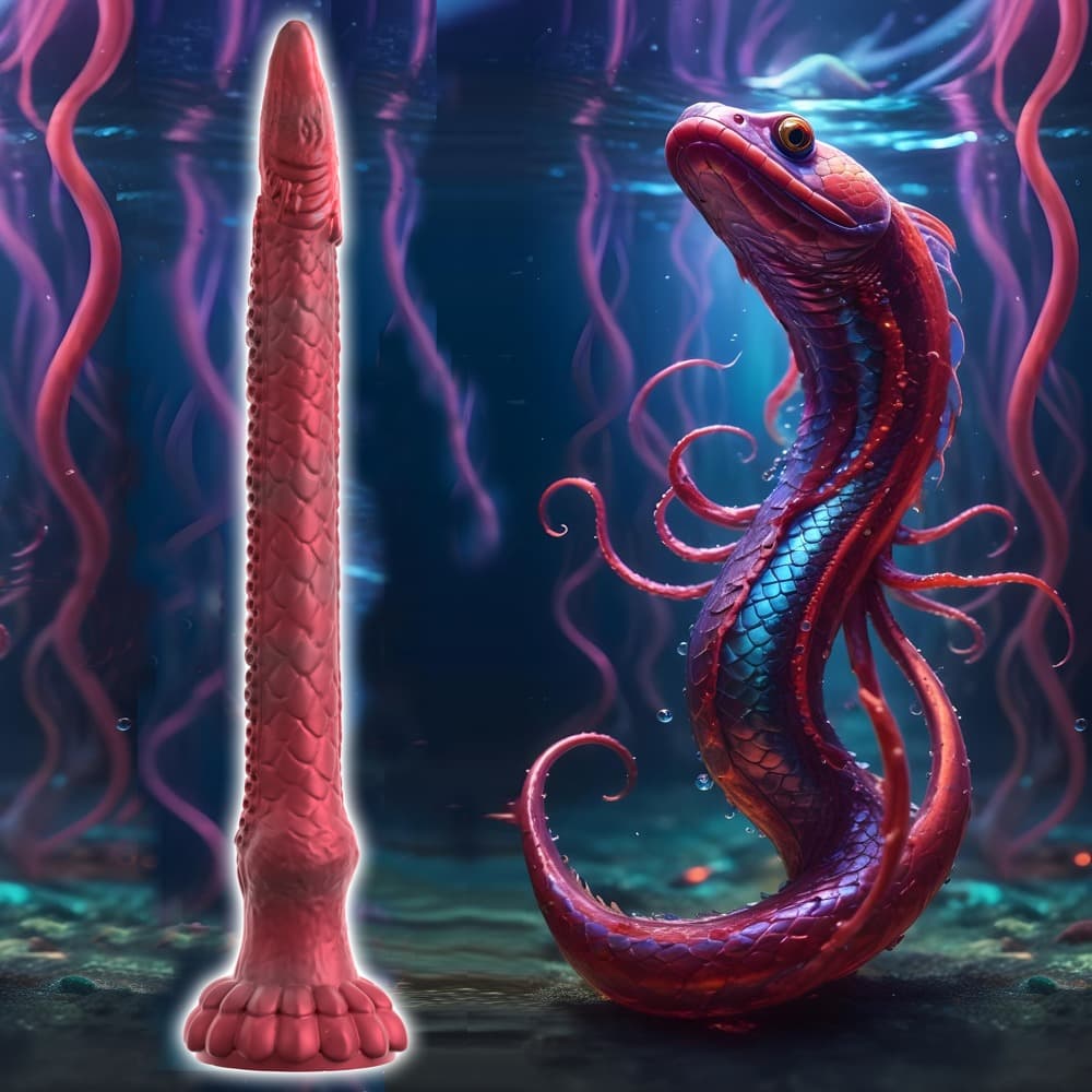 Dildo "The Enormous Eel" mit SaugfuÃŸ - ORION Erotik Shop