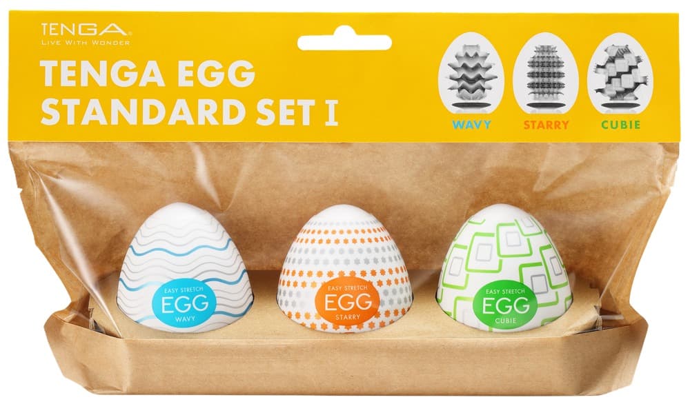 3-delt masturbatorsæt "žEgg Standard Set 1" - ORION Erotik Shop
