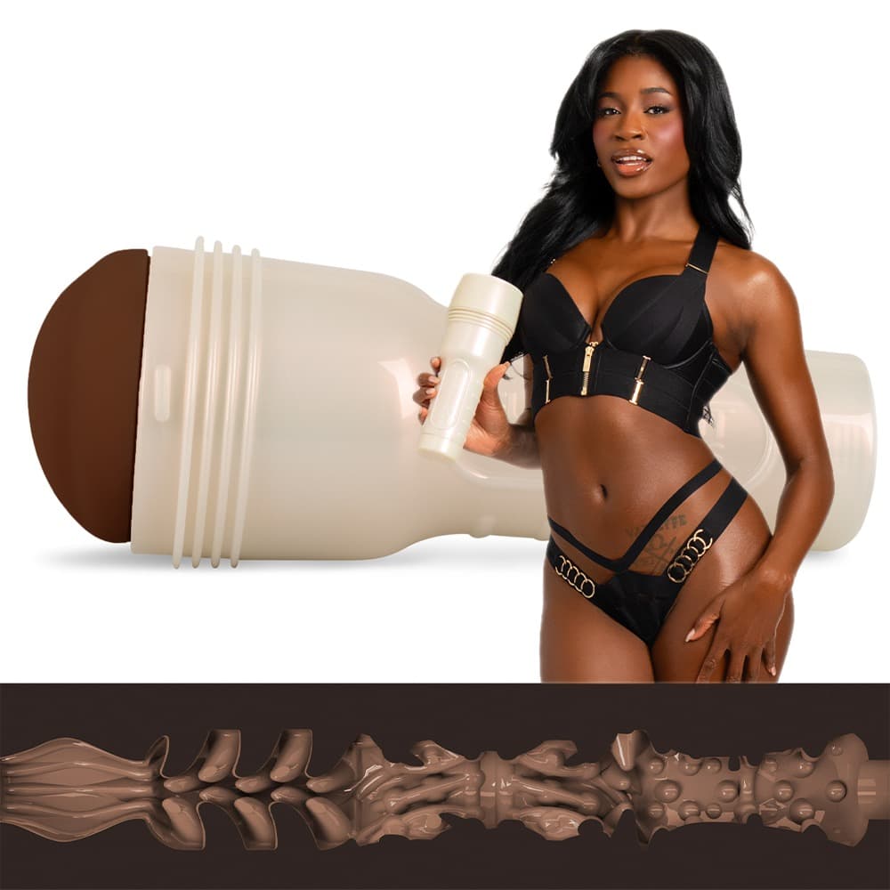 Masturbator "Nicole Kitt Purrrrrfection" med intens stimuleringsstruktur - ORION Erotik Shop