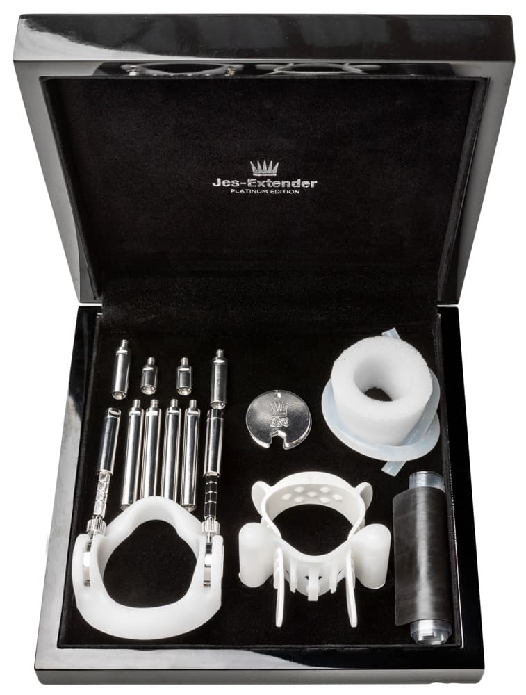 Penis-expander "Platinum" med 950 platinbelægning