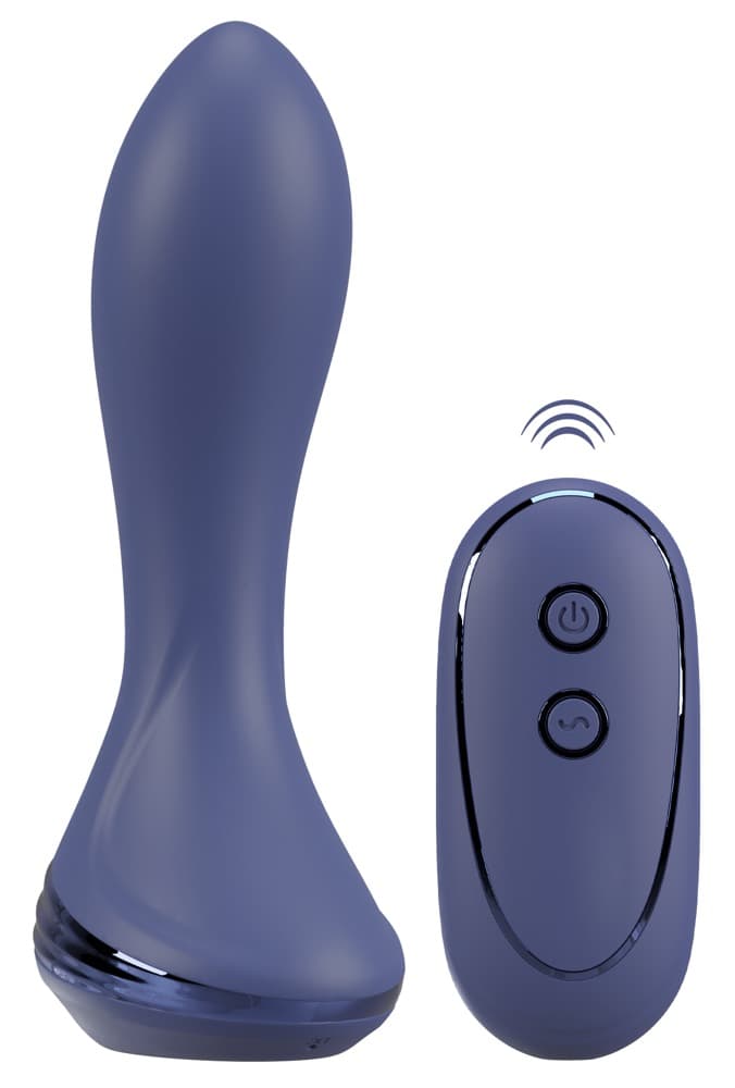 "Oppustelig RC-vibrator" med automatisk pumpefunktion via fjernbetjening - ORION Erotik Shop