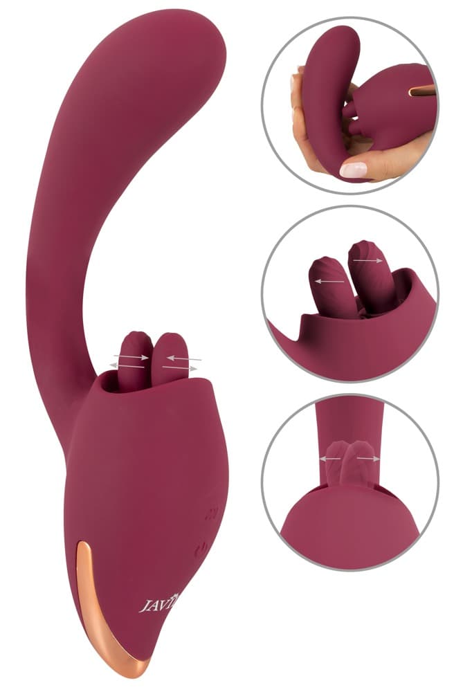 Vibrator med innovativ slikkefunktion til klitoris - ORION Erotik Shop