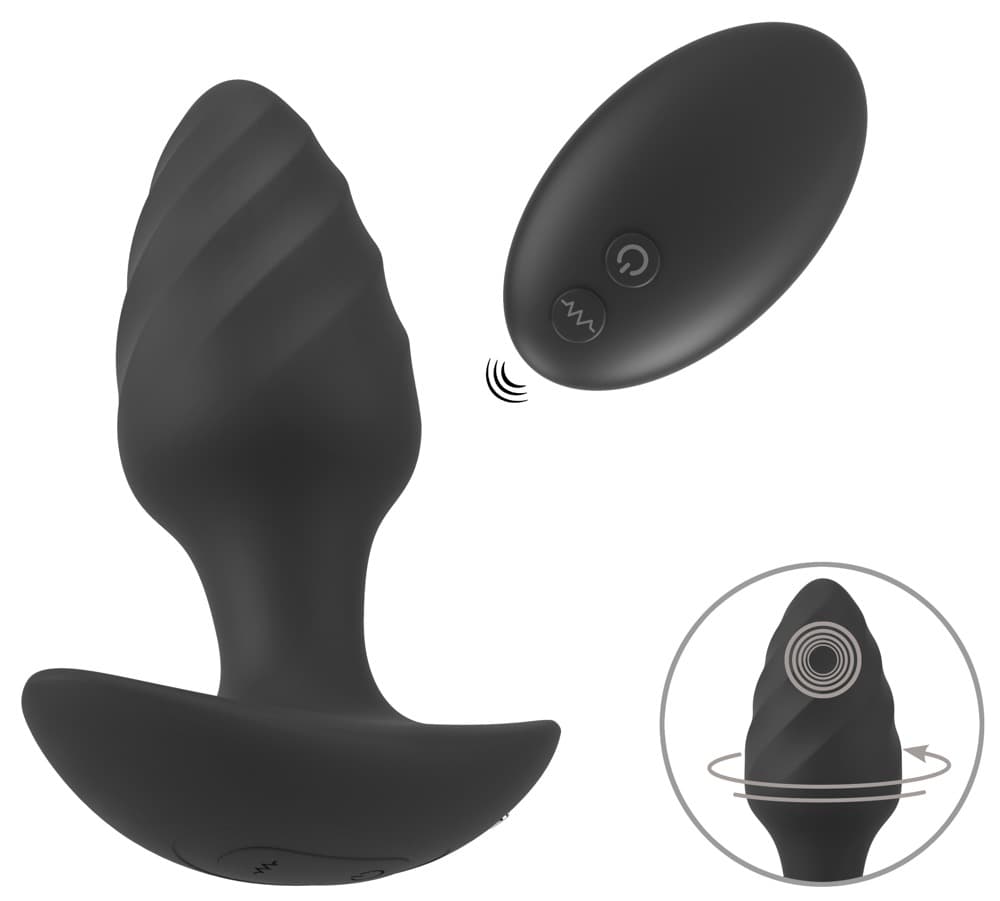 Analvibrator med rotation - ORION Erotik Shop