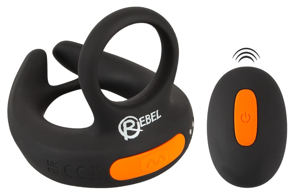 Testikelvibrator med fjernbetjening - ORION Erotik Shop