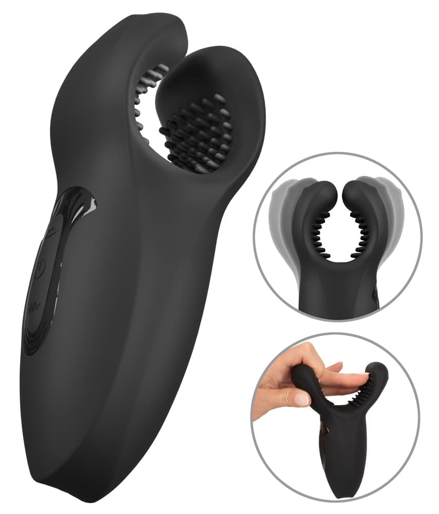 Masturbator "žMan Wand" med masserende vibro-vinger - ORION Erotik Shop