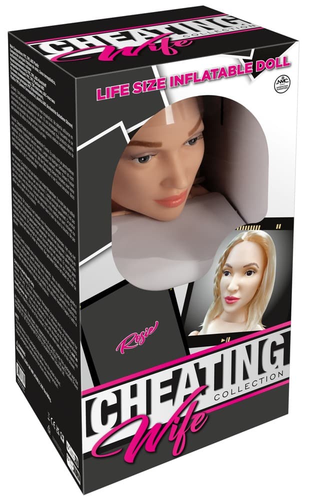 Elskovsdukke "žCheating Wife Rosie" med vibration