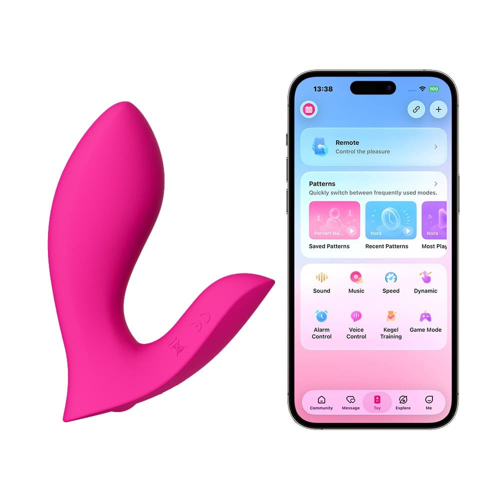 Panty-Vibrator "Flexer" kan styres via app - ORION Erotik Shop