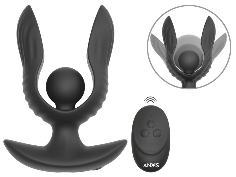 Analvibrator med sprede- og pumpefunktion - ORION Erotik Shop