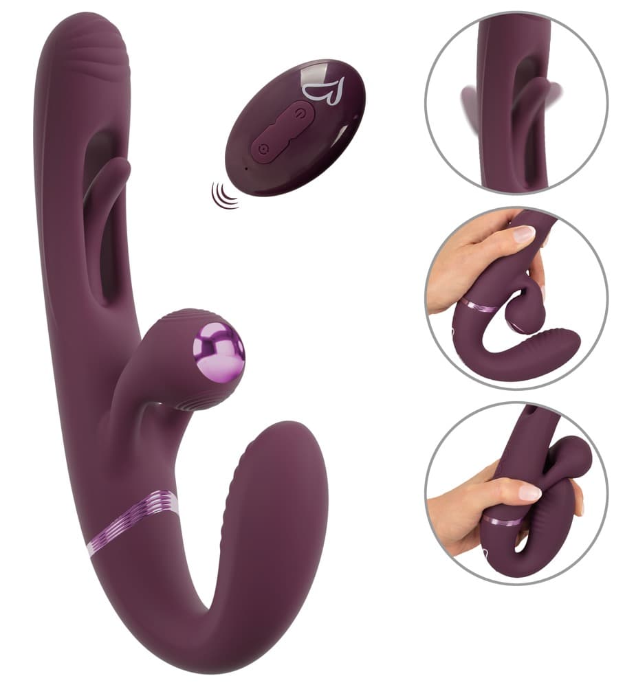 RC Strapless Strap-On With Flicking Tongue - ORION Erotik Shop