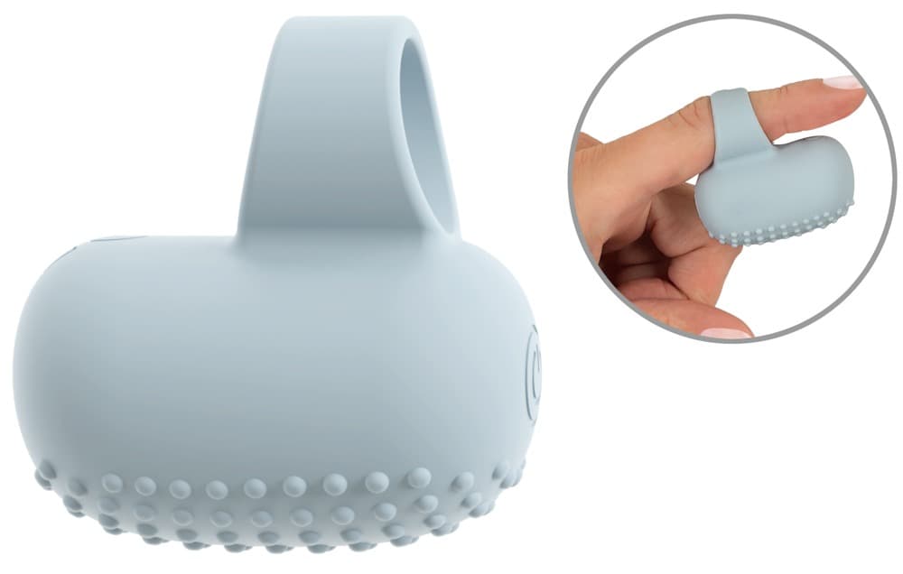 Fingervibrator "KIREMO" med 10 vibrationstilstande - ORION Erotik Shop