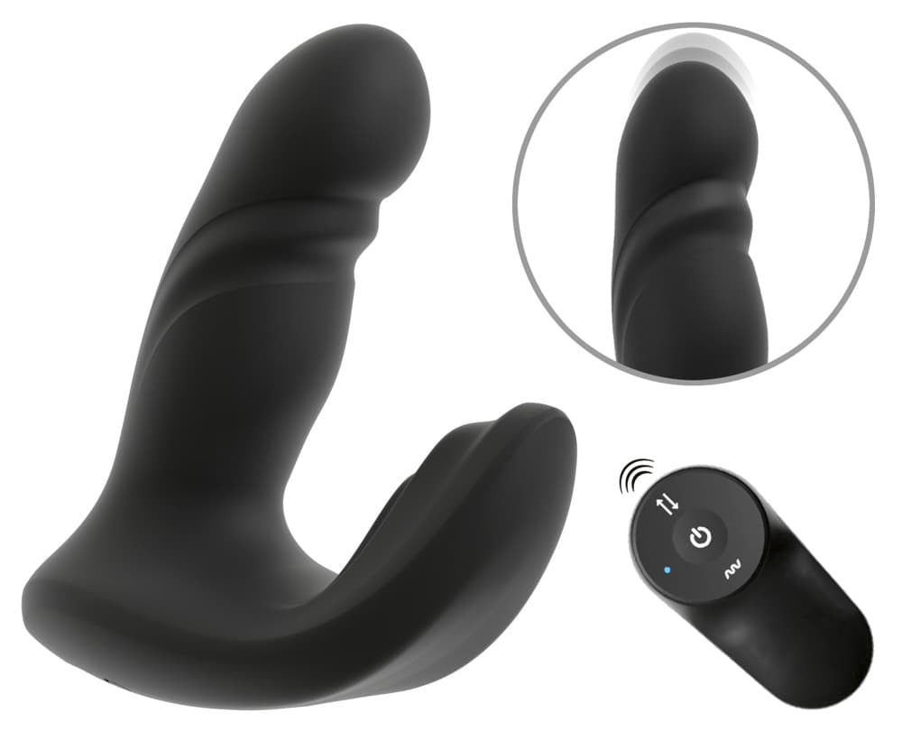Analvibrator "RC Mini Prostata Plug" med stødfunktion - ORION Erotik Shop