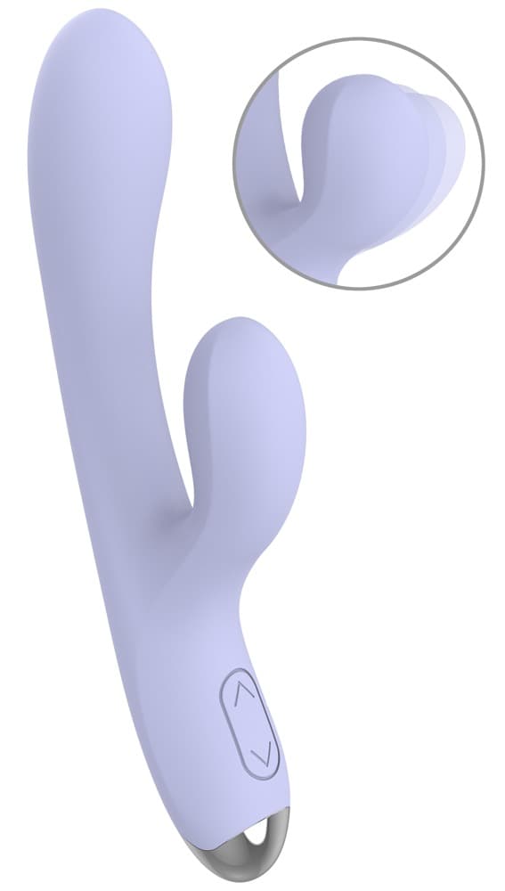 Rabbit Vibrator "RIVANO" med 2 støjsvage motorer - ORION Erotik Shop