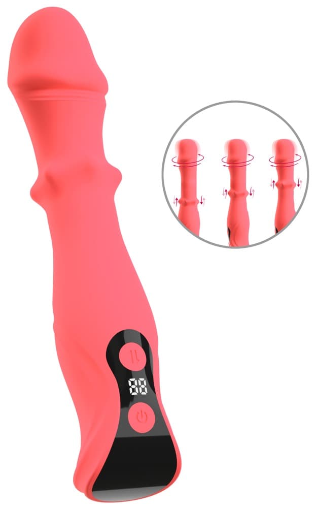 Vibrator "ORYVIA" med rotation og slide massagering - ORION Erotik Shop