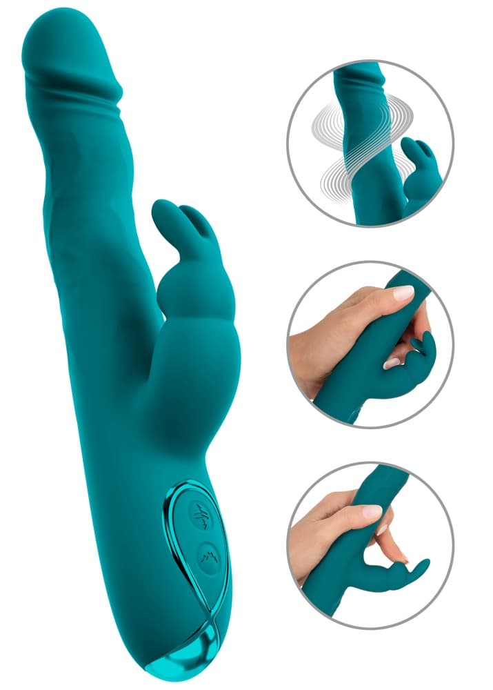 Rabbit vibrator med wiggling-funktion - ORION Erotik Shop