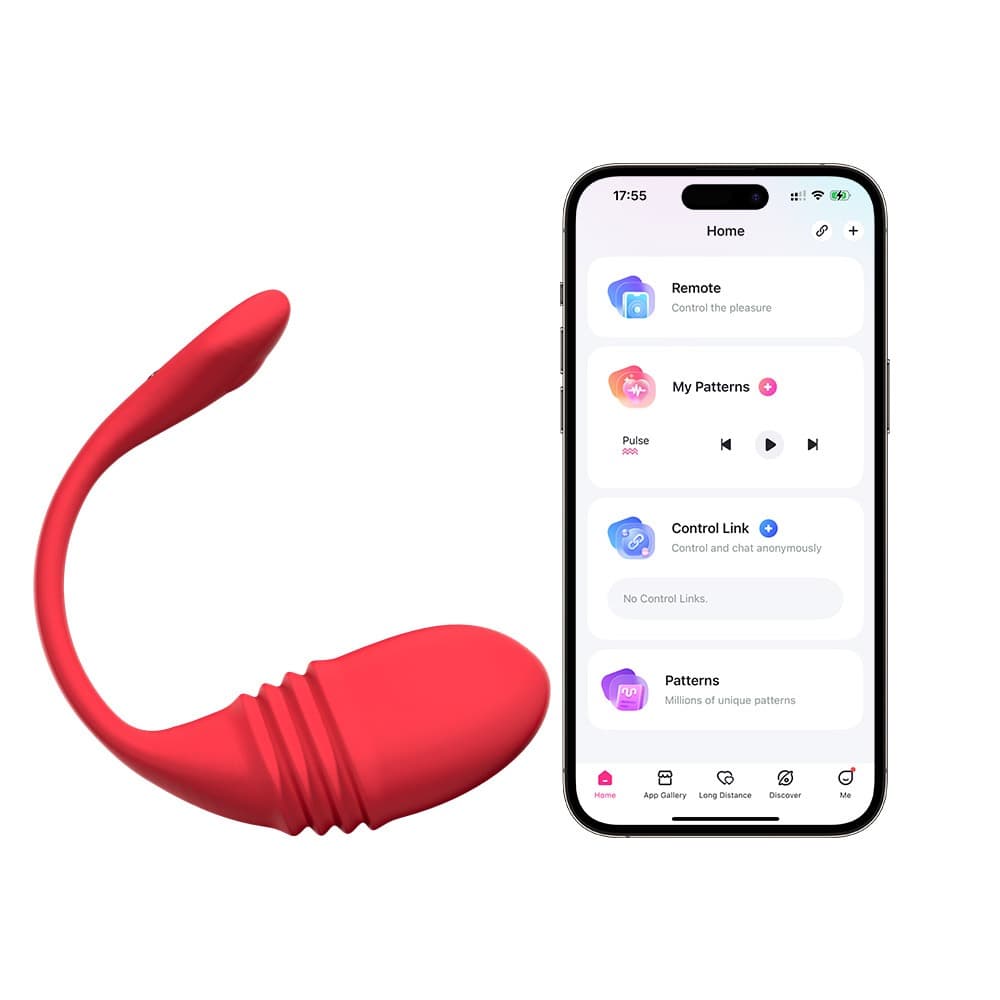 Vibrator-æg "Vulse" med stødfunktion - ORION Erotik Shop