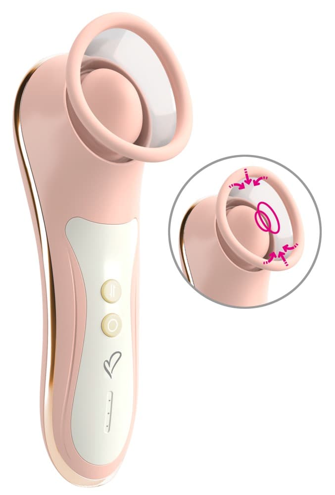 Klitorisstimulator "LYVENA Touch Control Massager" med suge- og pulsationsfunktion - ORION Erotik Shop