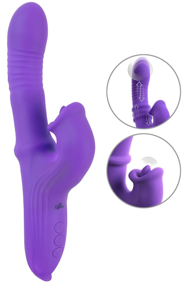 Rabbit Vibrator med stødfunktion - ORION Erotik Shop