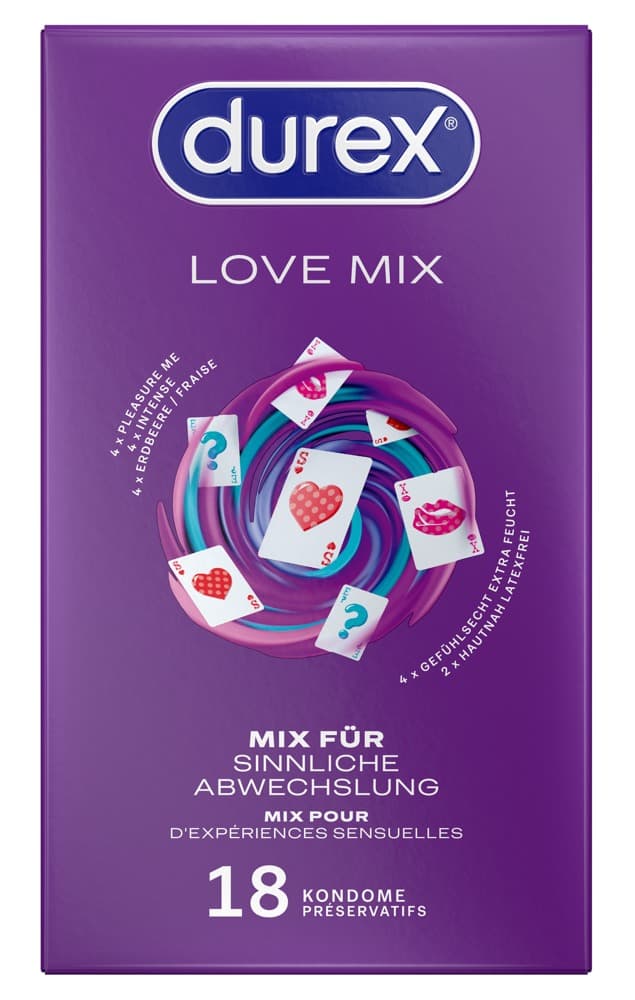 Durex Love Mix kondomer 18 stk.