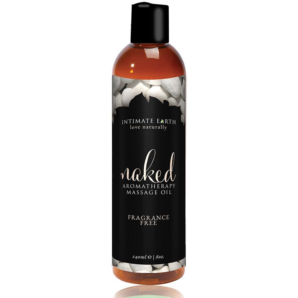Intimate Organics Naked  -  Massageolie Uden Duft - 240 ml