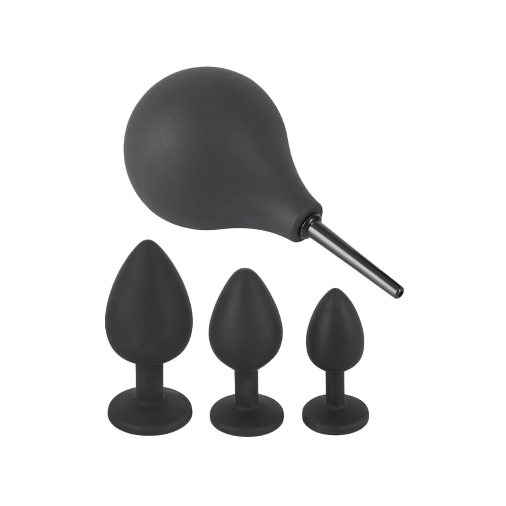 Black Velvets - Analsæt med 4-dele - Sexshop.dk