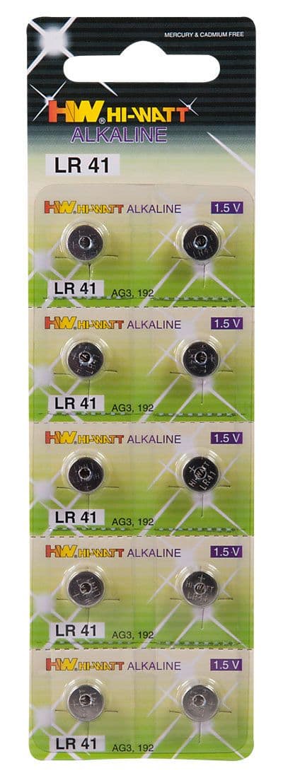 LR41 Batterier - 10stk - Sexshop.dk